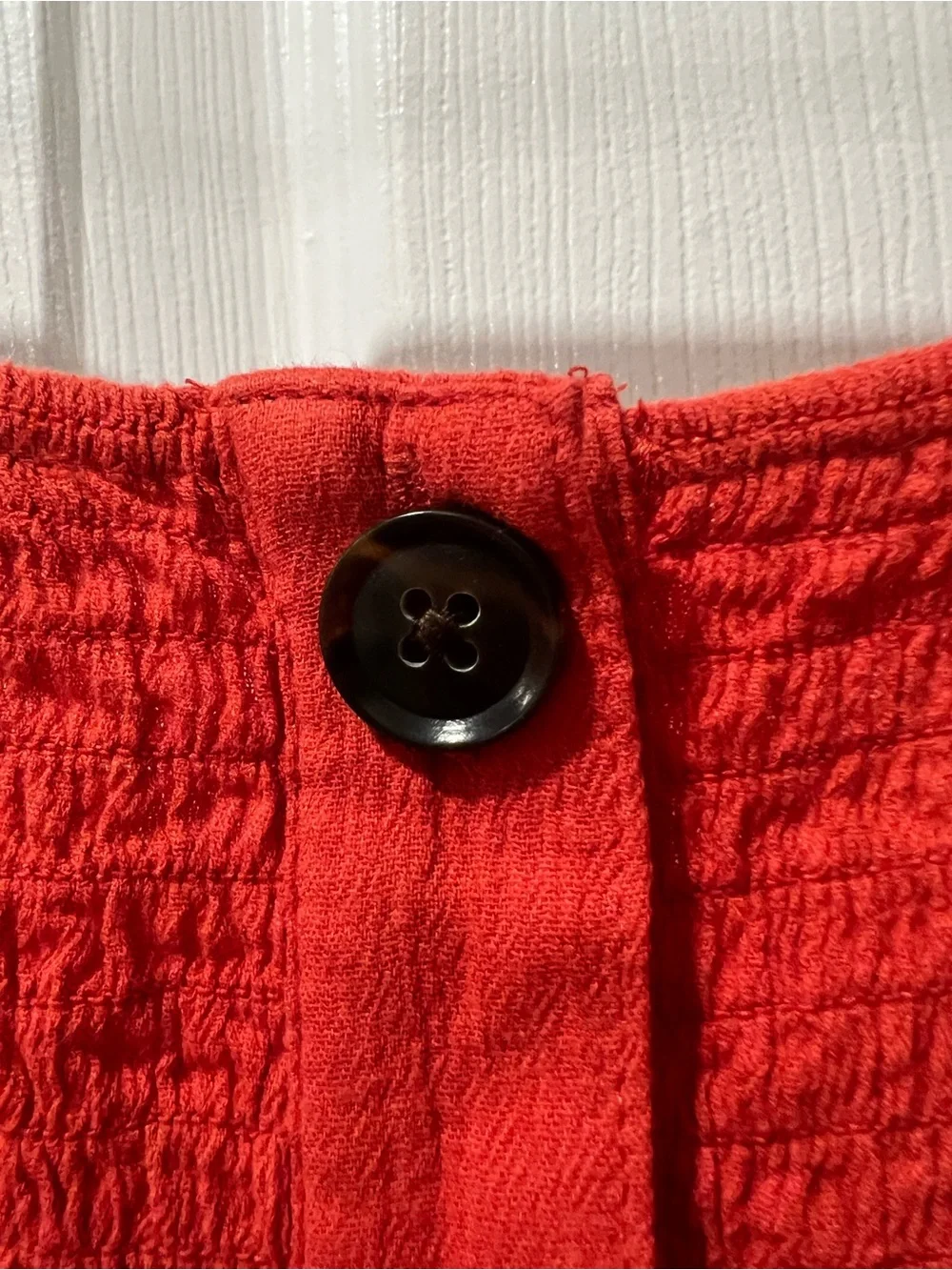 Madewell burnt orange